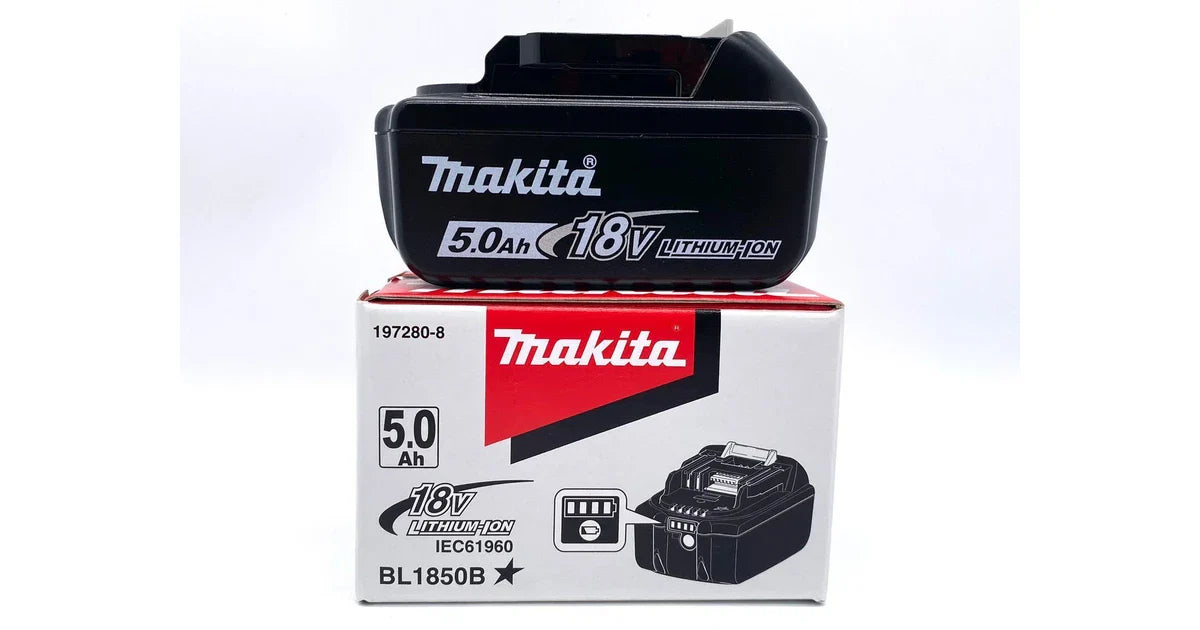 Makita BL1850B 5.0Ah 18V LXT Lithium-Ion Battery โ Model 197280-8