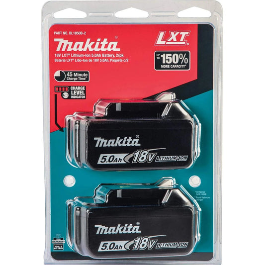 Makita BL1850B 18V LXT 5.0Ah Twin Pack Batteries – Genuine UK Stock