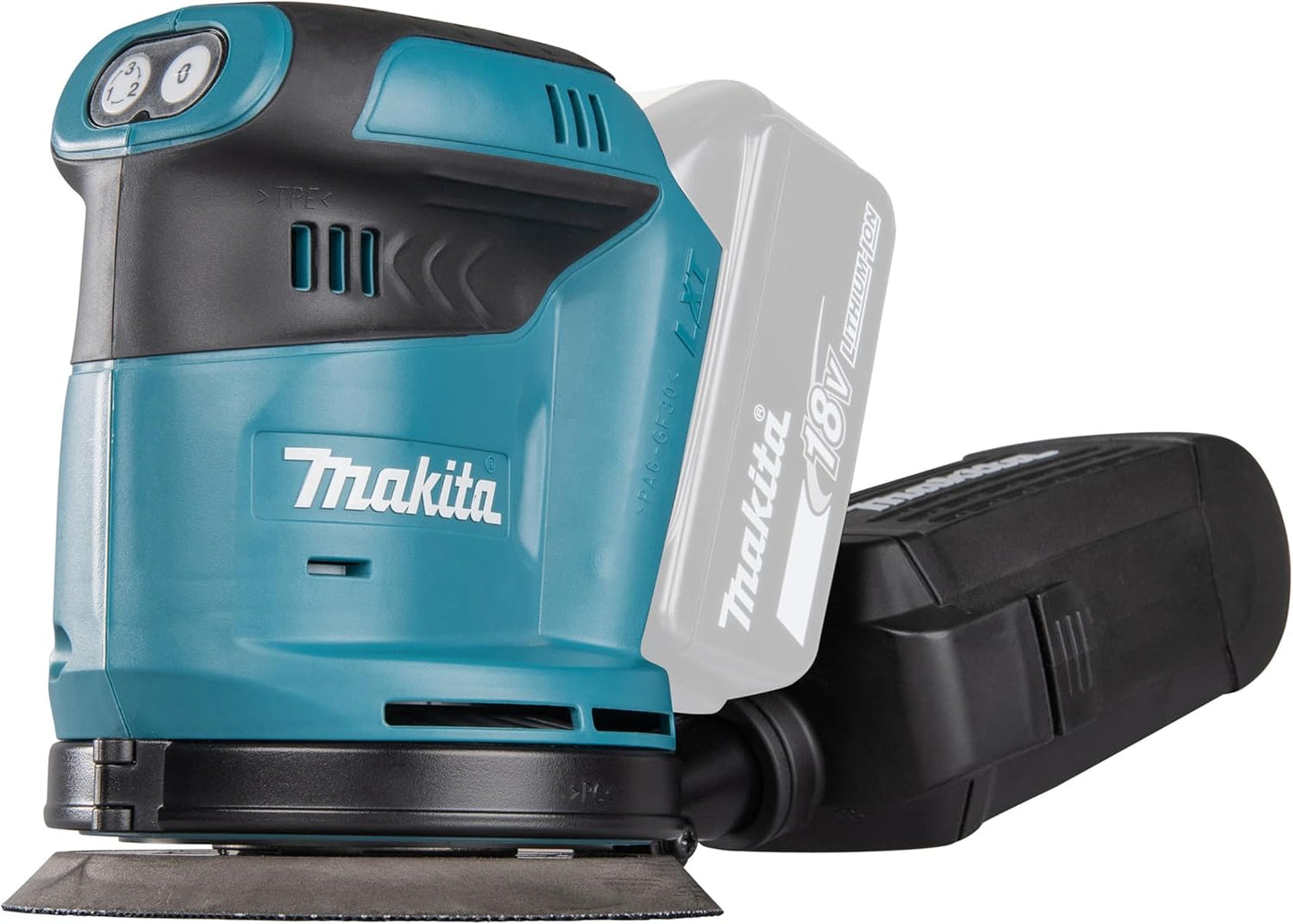 Makita 18V Cordless Orbital Sander DBO180Z – Smooth Finish, Body Only