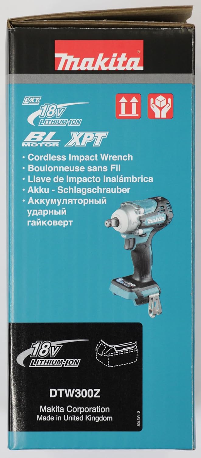 Makita 18V Brushless Impact Wrench DTW300Z – Compact Power, Body Only