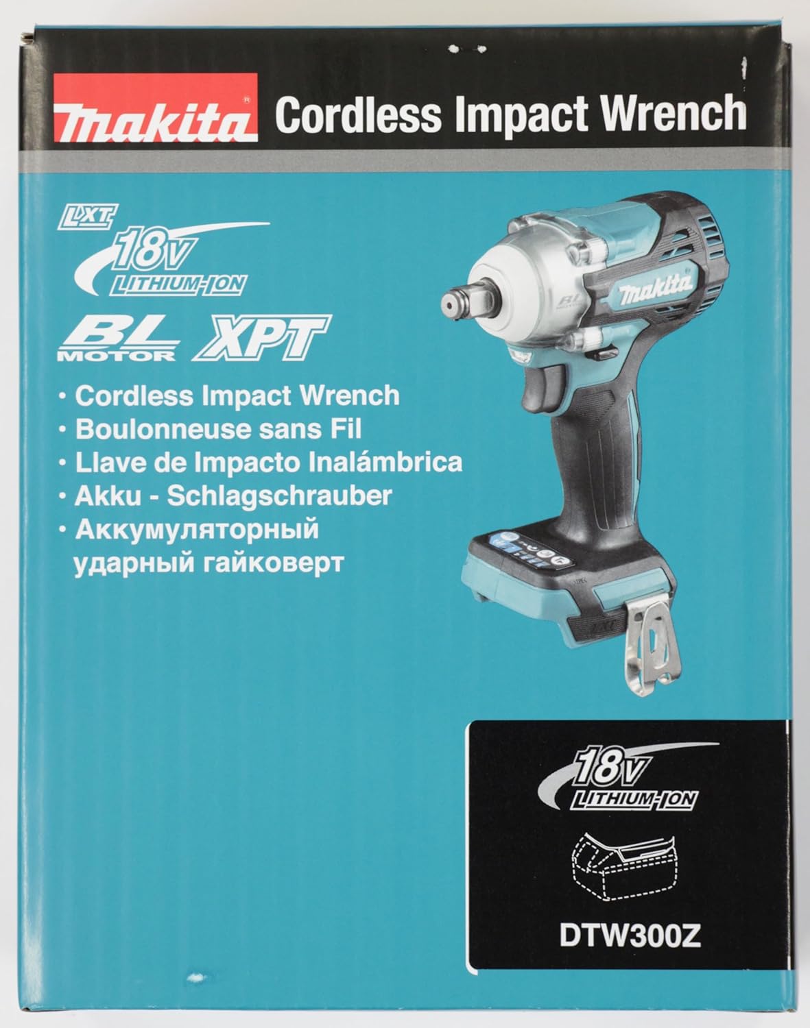 Makita 18V Brushless Impact Wrench DTW300Z – Compact Power, Body Only