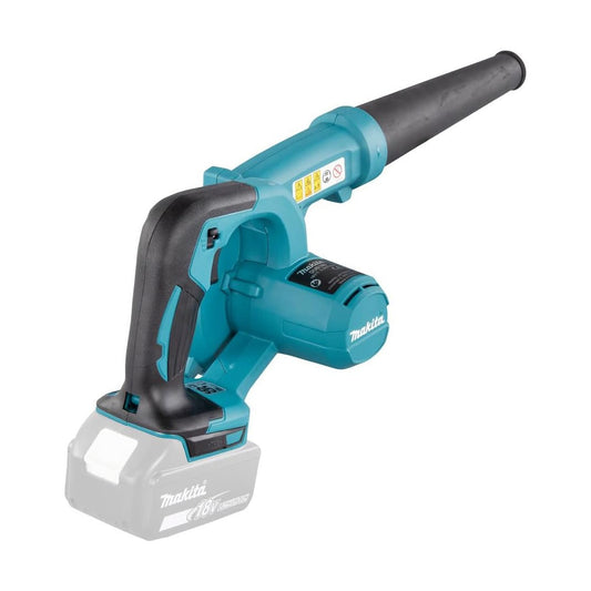 Makita 18V Cordless Blower + Dust Collection Bag & 2x 5.0Ah Battery Pack