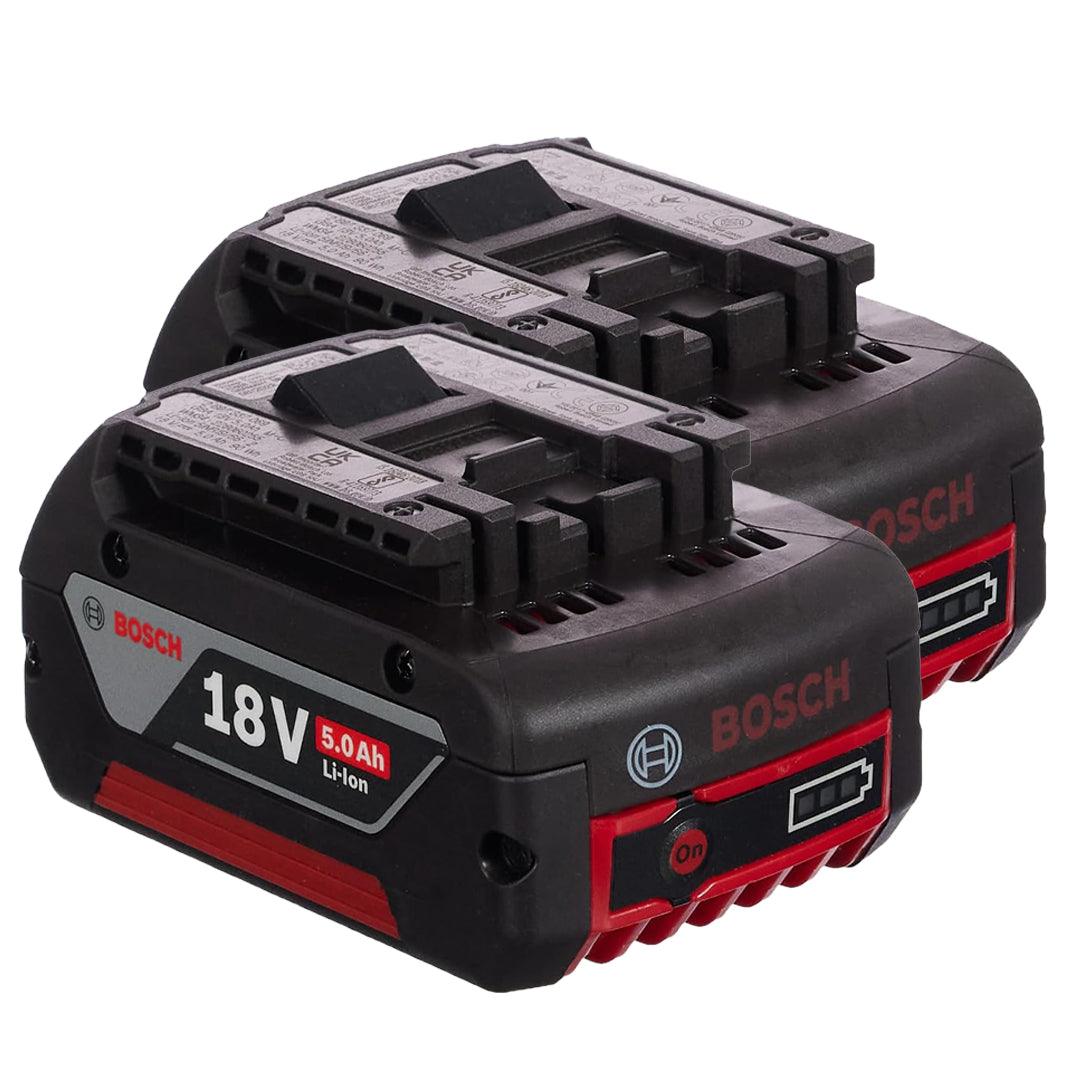 Bosch 18V Twin Battery Pack – 5.0Ah Li-Ion (Pro Range)